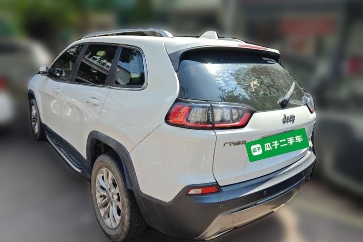 Used Jeep Cherokee 2019 2.0T Two-Wheel Drive Smart Enjoyment Version China VI Rear Left 45 Deg