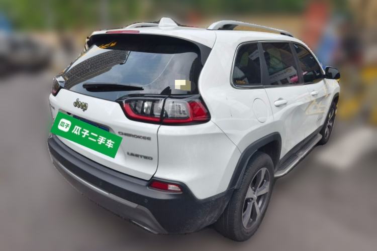 Used Jeep Cherokee 2019 2.0T Four-Wheel Drive Explorer Edition China VI Emission Standard Rear Right 45 Deg