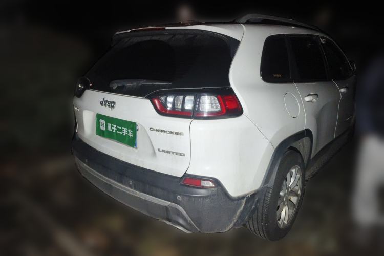 Used Jeep Cherokee 2019 2.0T Two-Wheel Drive Smart Enjoyment Version China V Rear Right 45 Deg
