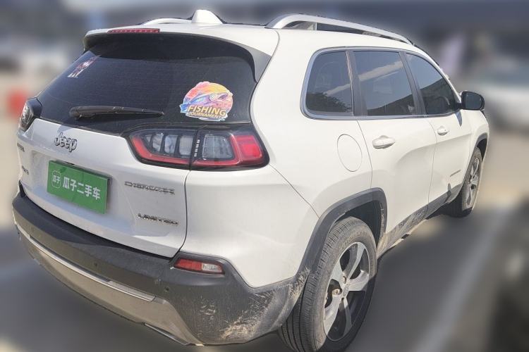 Used Jeep Cherokee 2019 2.0T Four-Wheel Drive Explorer Edition China VI Emission Standard Rear Right 45 Deg