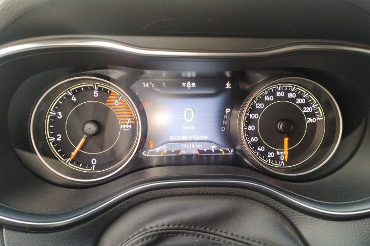 Used Jeep Cherokee 2020 2.0T Four-Wheel Drive Night Eagle Edition Instrument Cluster