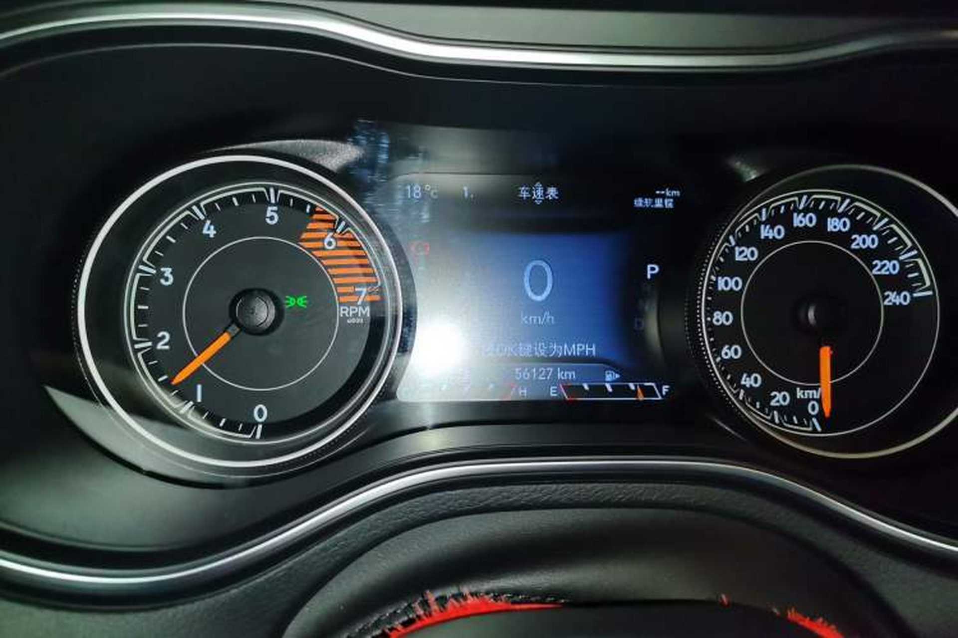 Used Jeep Cherokee 2020 2.0T Two-Wheel Drive Leading Edition Instrument Cluster