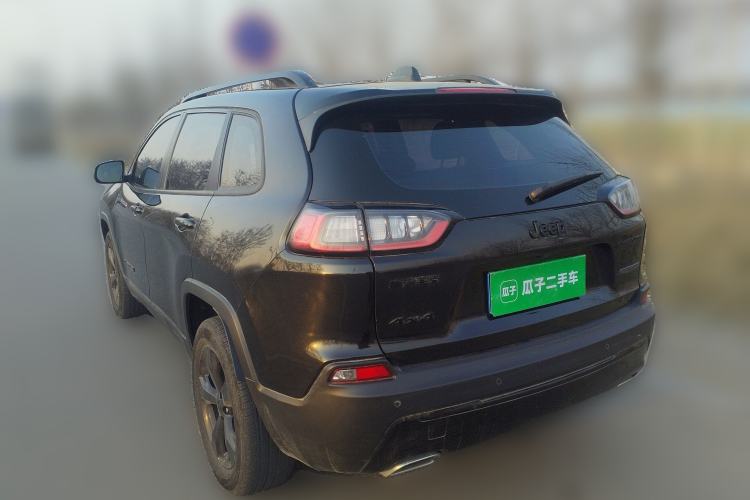 Used Jeep Cherokee 2020 2.0T Four-Wheel Drive Night Eagle Edition Rear Left 45 Deg