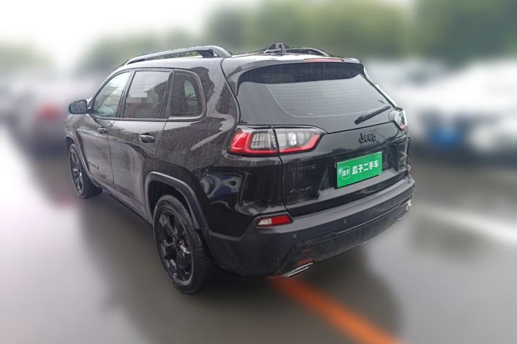 Used Jeep Cherokee 2020 2.0T Four-Wheel Drive Night Eagle Edition Rear Left 45 Deg