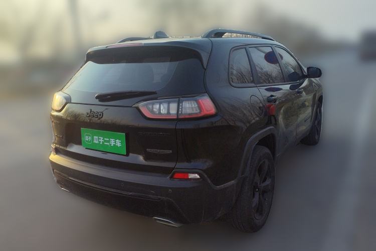 Used Jeep Cherokee 2020 2.0T Four-Wheel Drive Night Eagle Edition Rear Right 45 Deg
