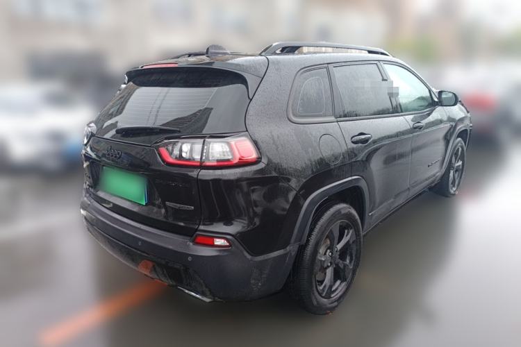Used Jeep Cherokee 2020 2.0T Four-Wheel Drive Night Eagle Edition Rear Right 45 Deg