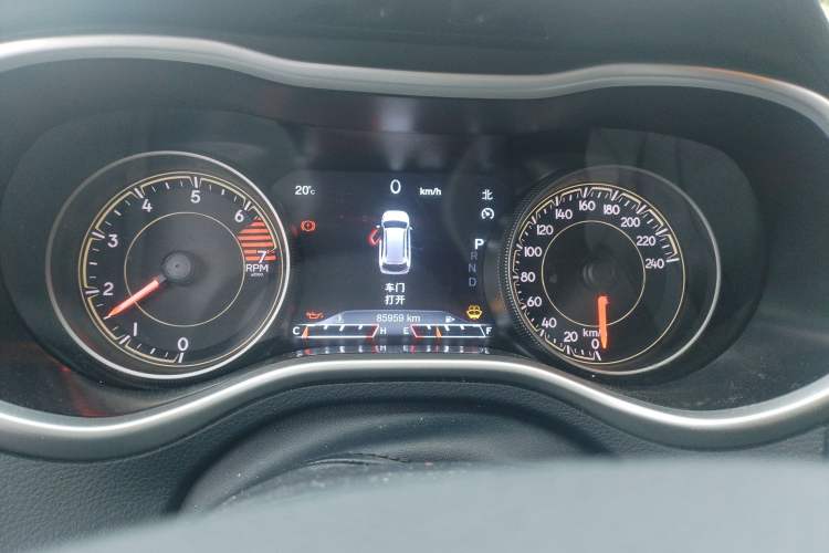 Used Jeep Cherokee 2020 2.0L Two-Wheel Drive Classic Sports Edition Instrument Cluster