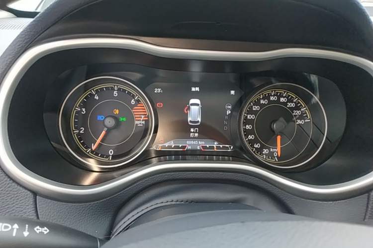 Used Jeep Cherokee 2020 2.0L Two-Wheel Drive Classic Sports Edition Instrument Cluster