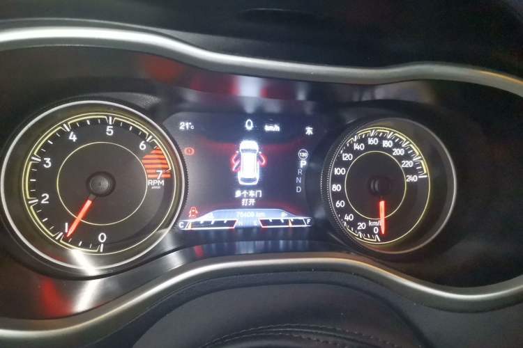 Used Jeep Cherokee 2020 2.0L Two-Wheel Drive Classic Sports Edition Instrument Cluster