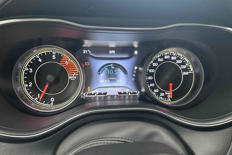Used Jeep Cherokee 2020 2.0L Two-Wheel Drive Safety Upgrade Edition Odometer Close Up