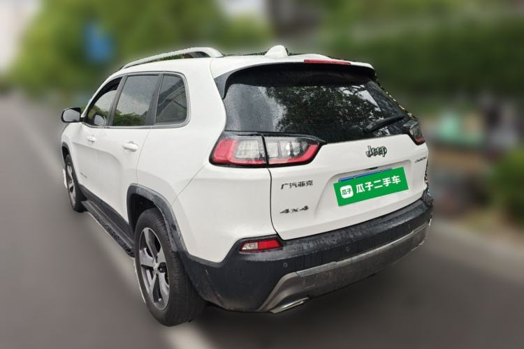 Used Jeep Cherokee 2020 2.0T Four-Wheel Drive Luxury Edition Rear Left 45 Deg