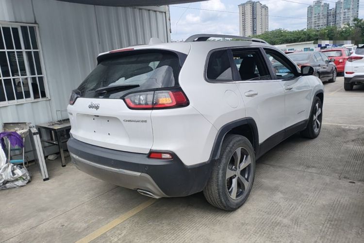 Used Jeep Cherokee 2020 2.0T Two-Wheel Drive Leading Edition Rear Right 45 Deg