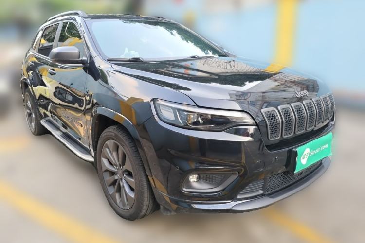 Used Jeep Cherokee 2021 2.0T Four-Wheel Drive 80th Anniversary Edition Front Right 45 Deg