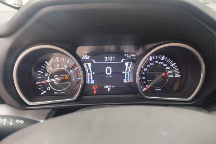 Used Jeep Commander 2018 2.0T Two-Wheel Drive Enjoyment Version China VI Emission Standard Instrument Cluster