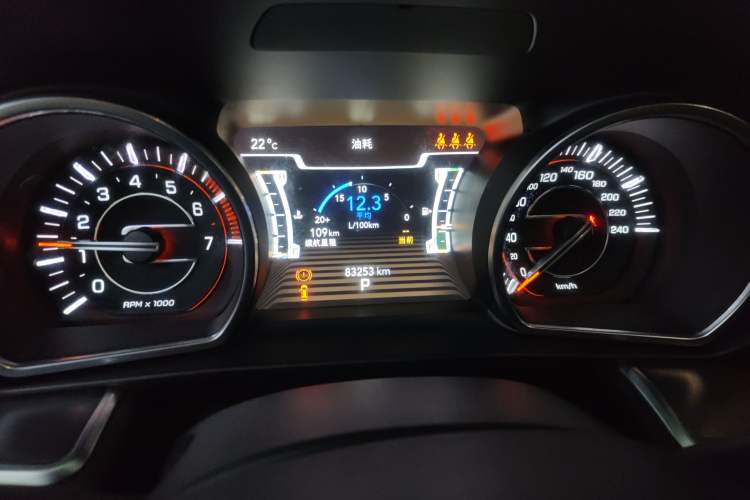 Used Jeep Commander 2018 2.0T Four-Wheel Drive Prestige Edition China V Instrument Cluster