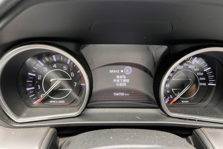 Used Jeep Commander 2018 2.0T Two-Wheel Drive Enjoyment Version China VI Emission Standard Odometer Close Up