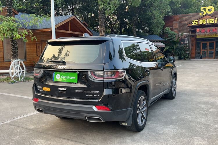 Used Jeep Commander 2018 2.0T Four-wheel Drive Premium Edition China VI Rear Right 45 Deg
