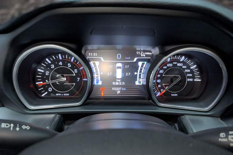 Used Jeep Commander 2018 2.0T Two-Wheel Drive Enjoy Edition China V Instrument Cluster