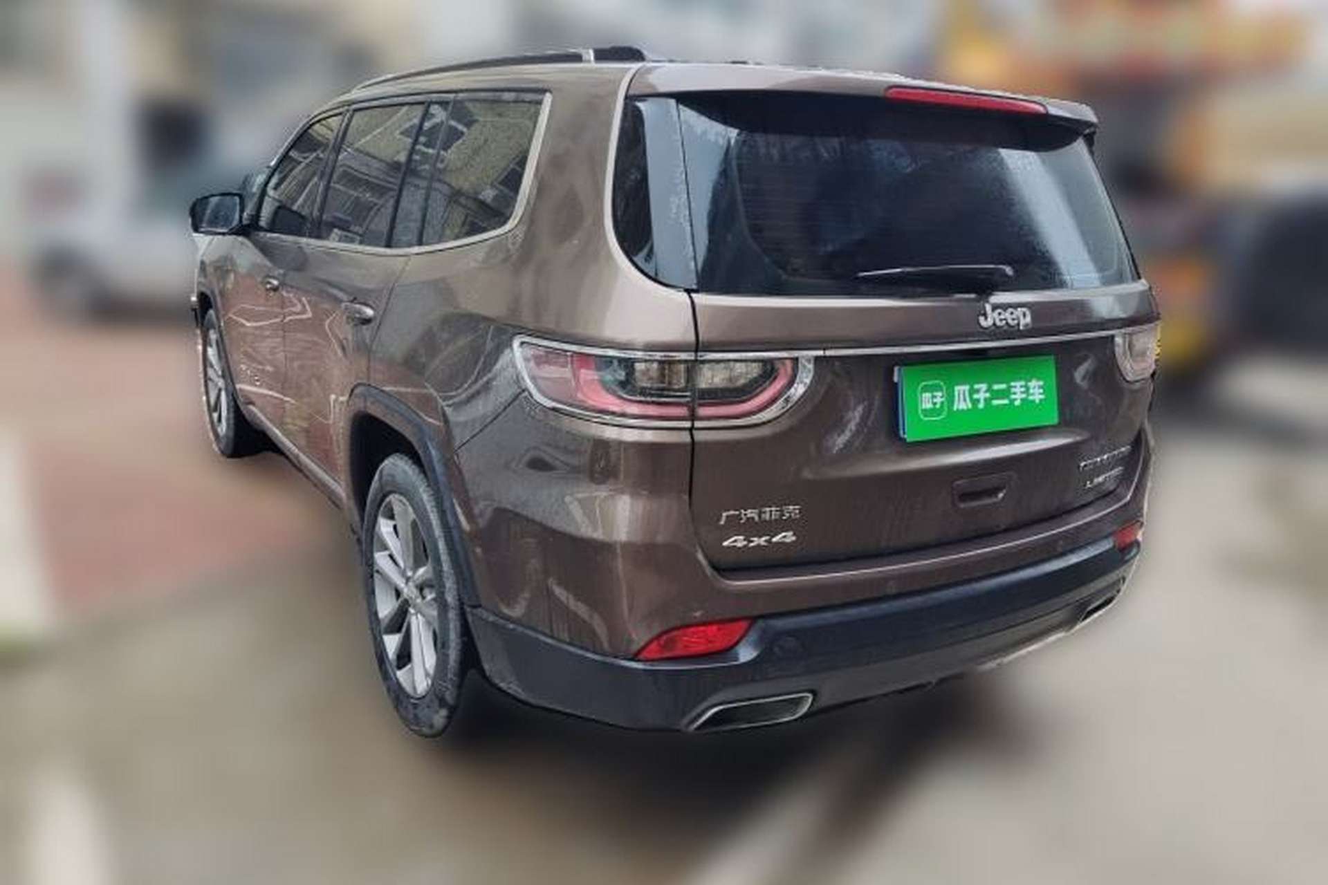 Used Jeep Commander 2018 2.0T Four-Wheel Drive Prestige Edition China V Rear Left 45 Deg