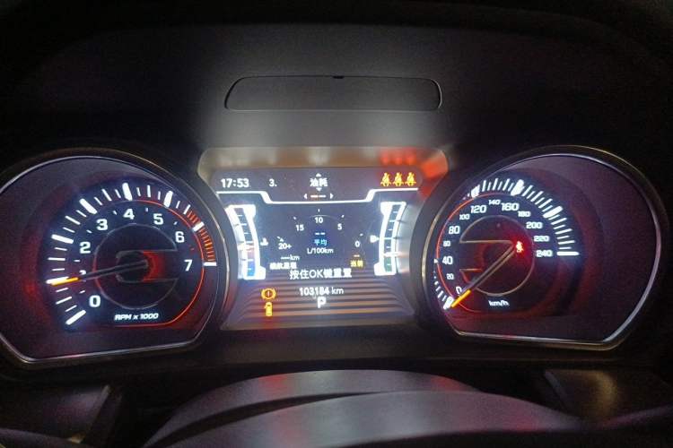 Used Jeep Commander 2018 2.0T Two-Wheel Drive Enjoy Edition China V Instrument Cluster