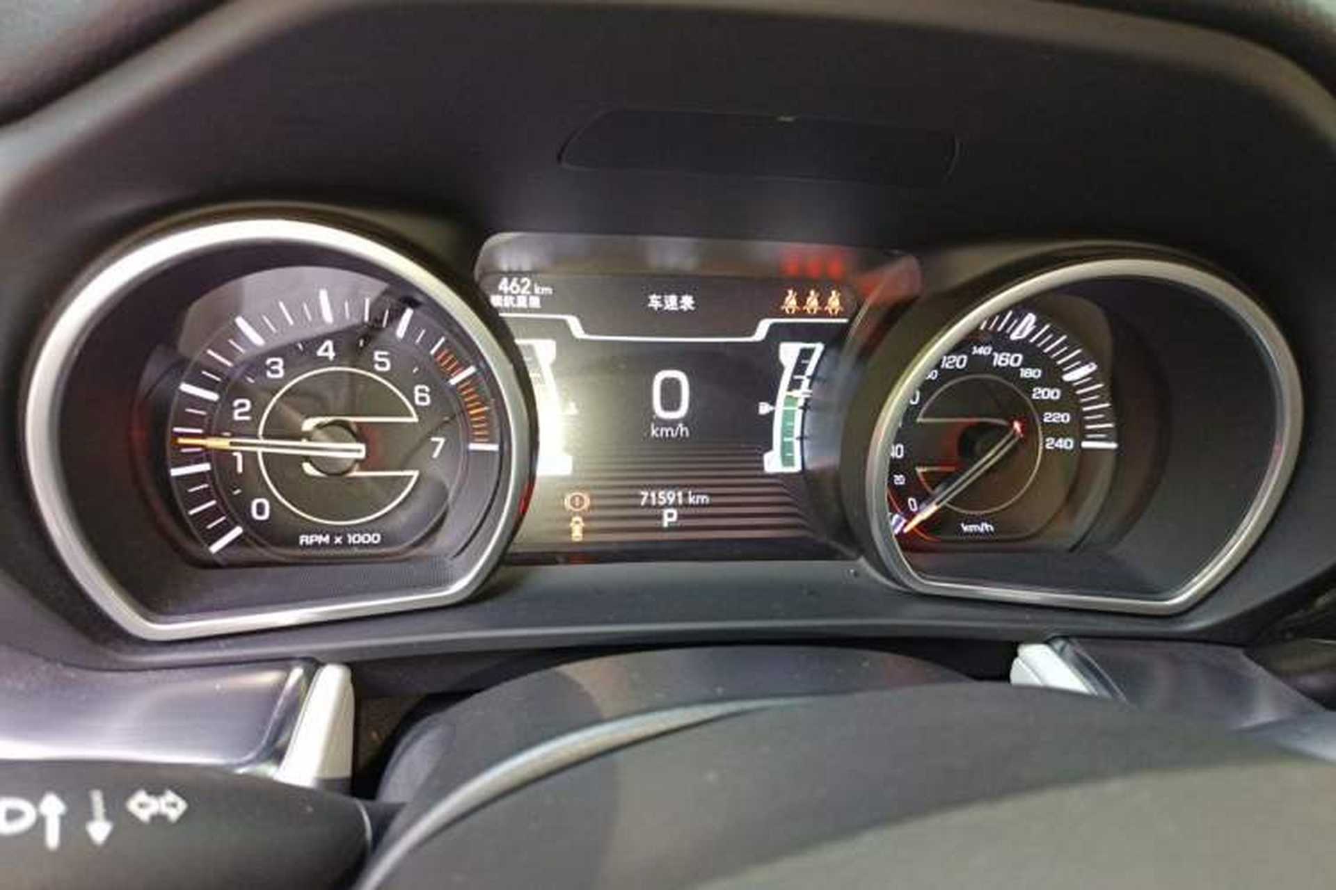 Used Jeep Commander 2018 2.0T Four-Wheel Drive Smart Enjoyment Version China V Emission Standard Instrument Cluster