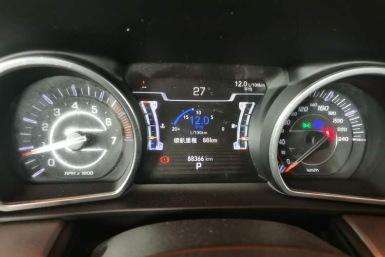 Used Jeep Commander 2018 2.0T Two-Wheel Drive Enjoyment Version China VI Emission Standard Instrument Cluster