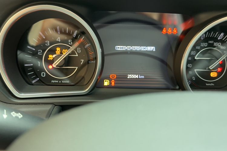 Used Jeep Commander 2018 2.0T Two-Wheel Drive Enjoy Edition China V Odometer Close Up