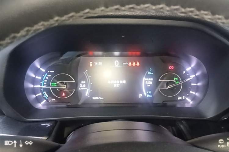 Used Jeep Commander PHEV 2020 2.0T Plug-in Hybrid Premium Edition Instrument Cluster