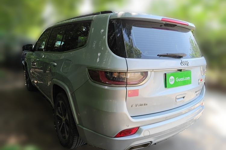 Used Jeep Commander PHEV 2020 2.0T Plug-in Hybrid Enjoyment Version Rear Left 45 Deg