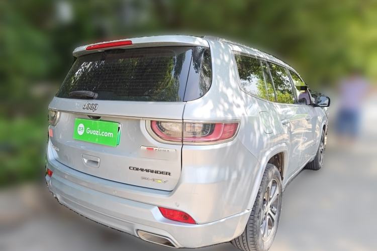 Used Jeep Commander PHEV 2020 2.0T Plug-in Hybrid Enjoyment Version Rear Right 45 Deg