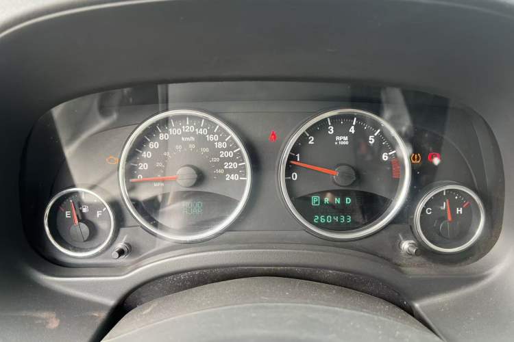 Used Jeep Compass 2010 2.4L Four-Wheel Drive Limited Edition Instrument Cluster