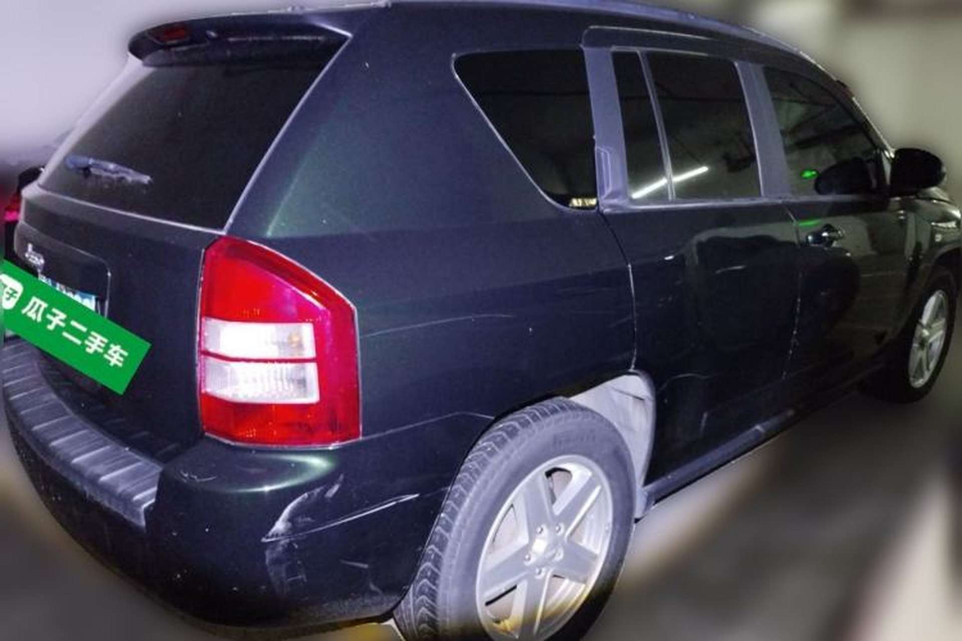 Used Jeep Compass 2010 2.4L four-wheel drive sport version Rear Right 45 Deg