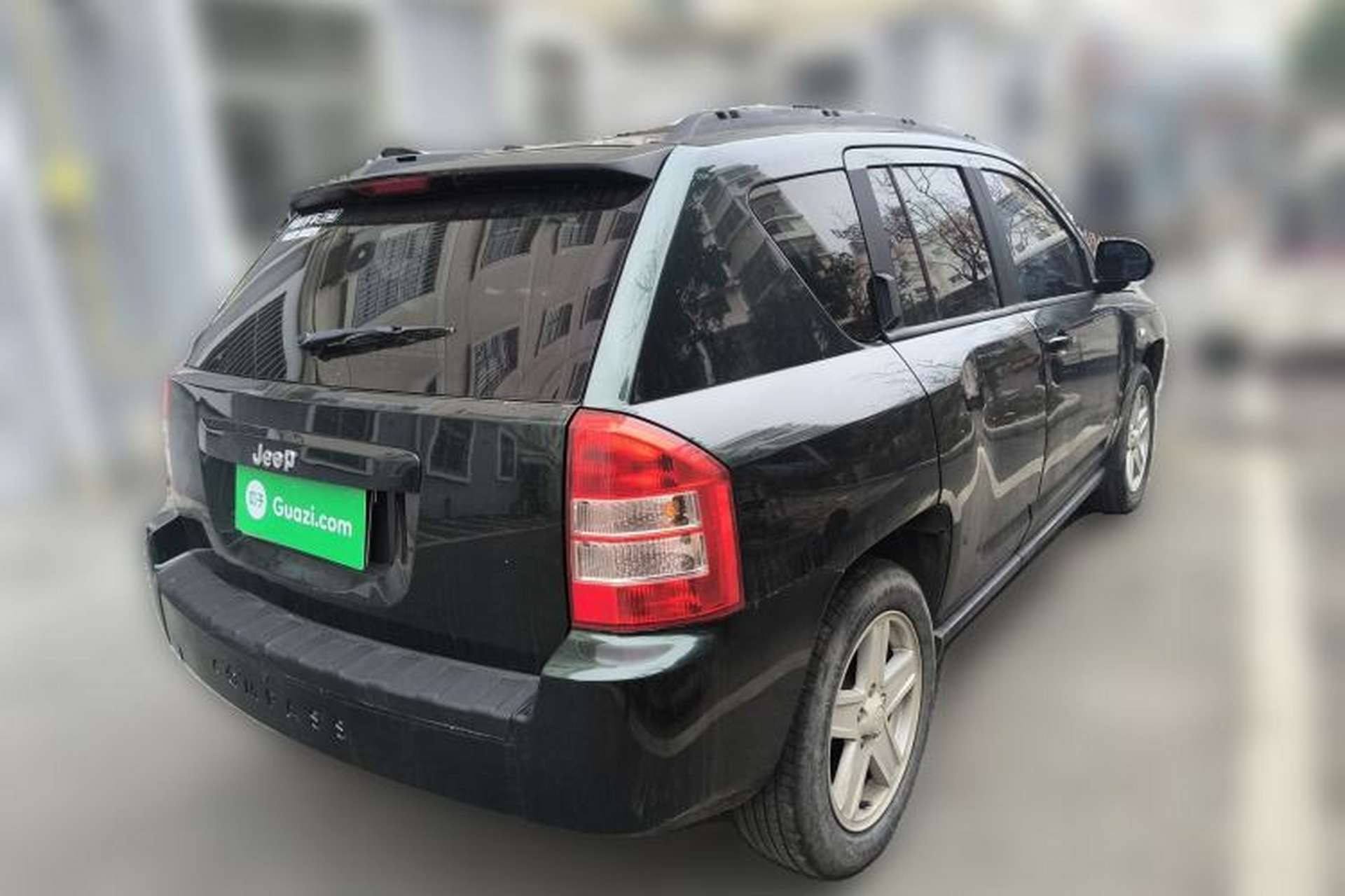 Used Jeep Compass 2010 2.4L four-wheel drive sport version Rear Right 45 Deg