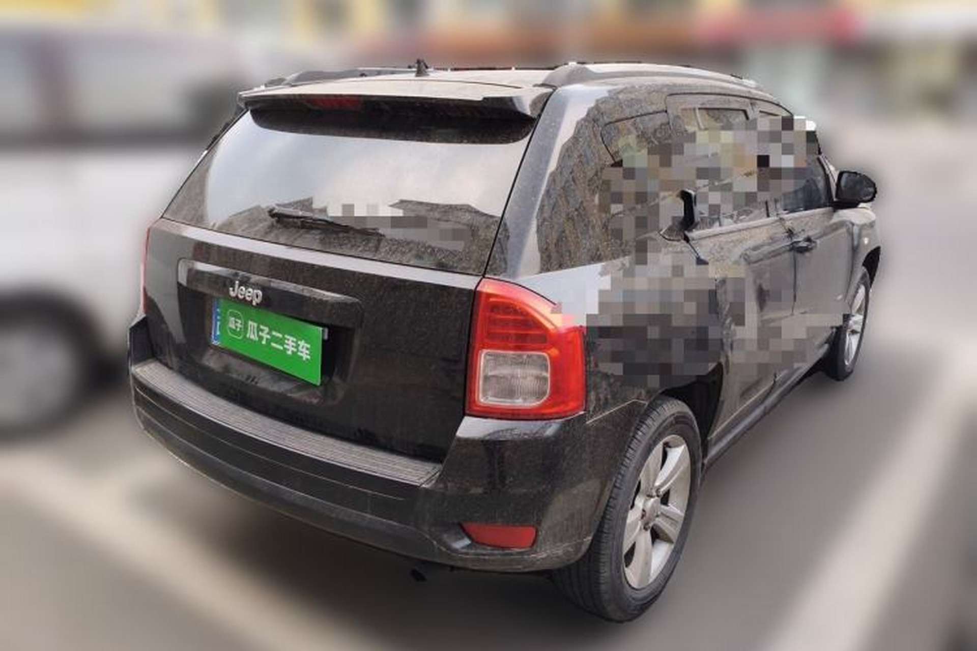 Used Jeep Compass 2011 2.4L four-wheel-drive sport version Rear Right 45 Deg