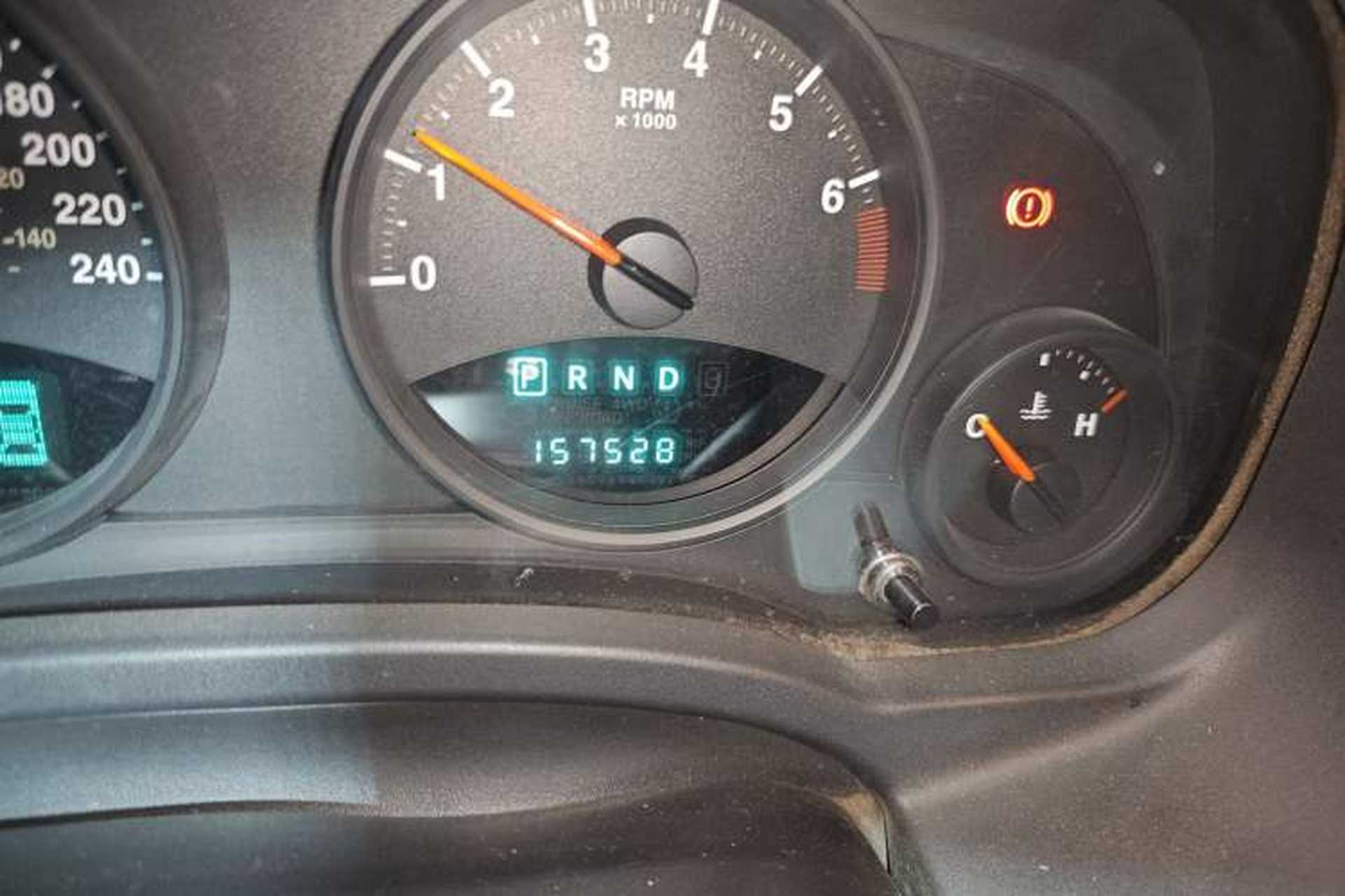 Used Jeep Compass 2011 2.4L Four-wheel Drive Classic Upgrade Edition Odometer Close Up