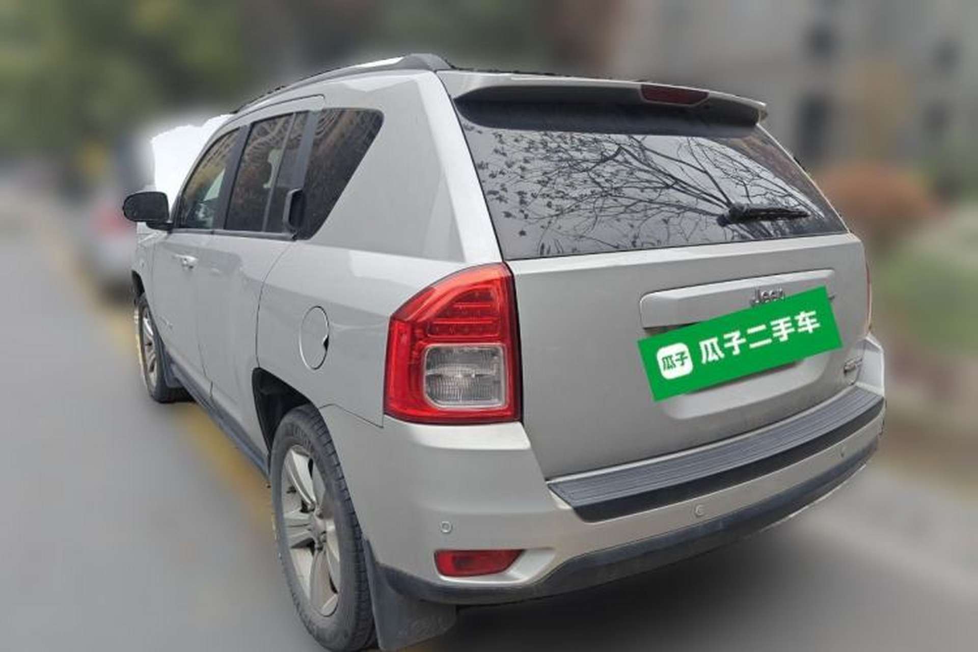 Used Jeep Compass 2011 2.4L four-wheel drive Comfort version Rear Left 45 Deg