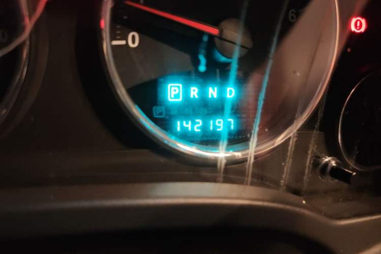 Used Jeep Compass  Odometer Close Up