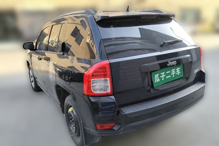 Used Jeep Compass 2012 2.0L two-wheel drive sport version Rear Left 45 Deg