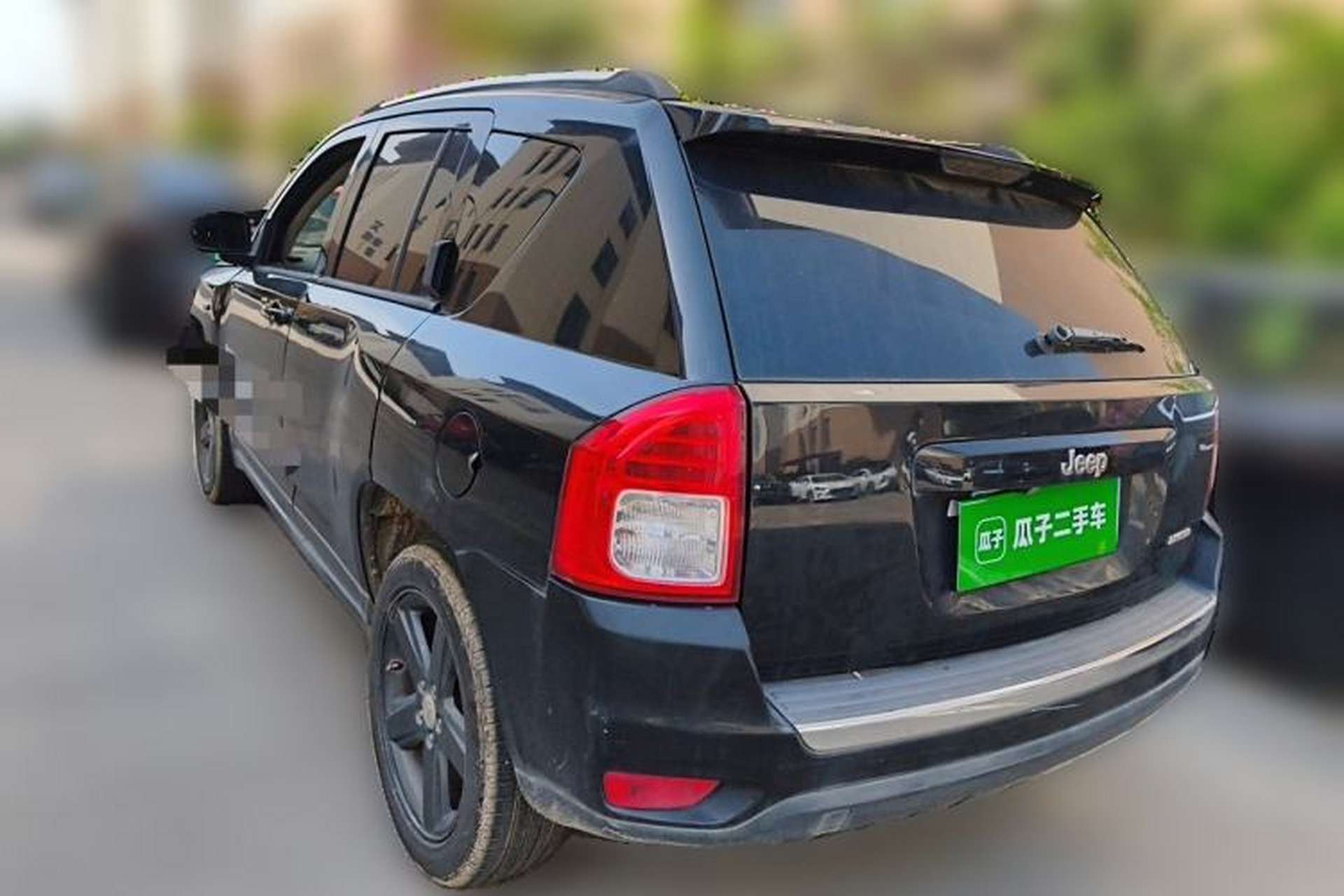 Used Jeep Compass 2012 2.0L two-wheel drive luxury version Rear Left 45 Deg