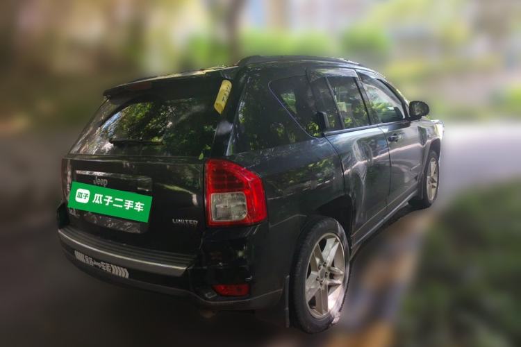 Used Jeep Compass 2012 2.4L Four-Wheel Drive Urban Edition Rear Right 45 Deg