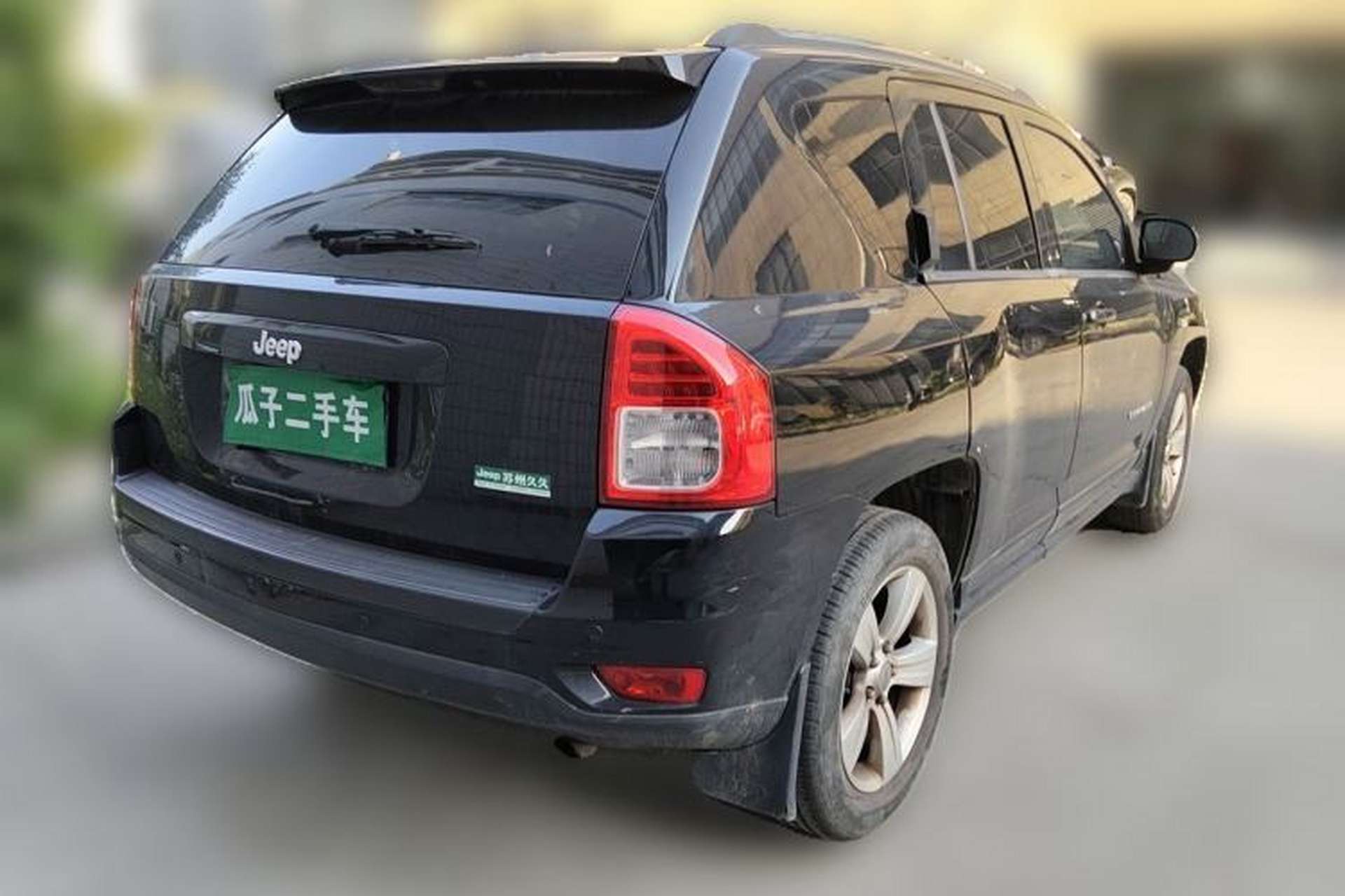Used Jeep Compass 2012 2.0L two-wheel drive sport version Rear Right 45 Deg