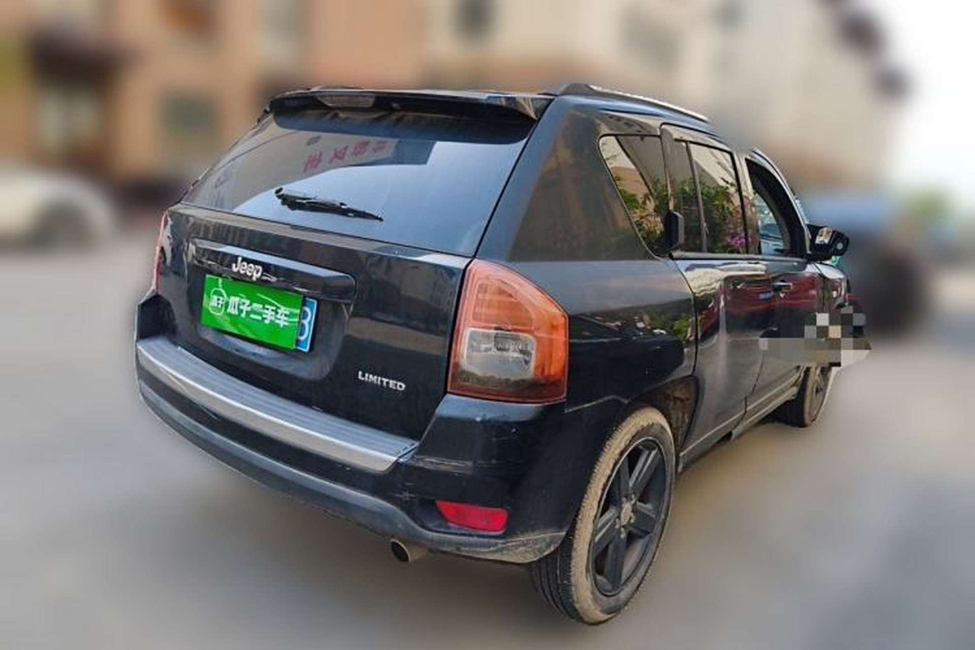 Used Jeep Compass 2012 2.0L two-wheel drive luxury version Rear Right 45 Deg