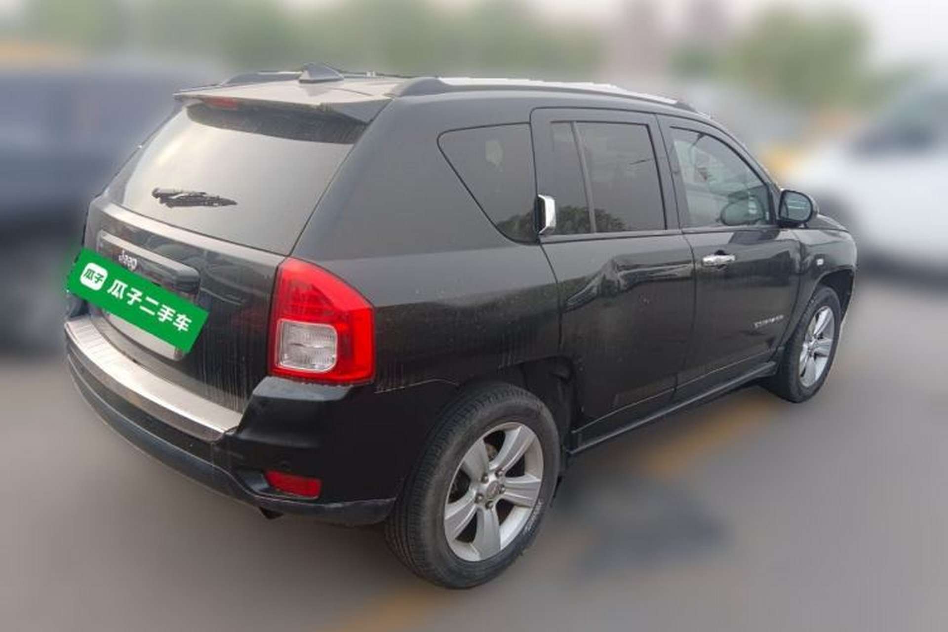 Used Jeep Compass 2012 2.4L four-wheel-drive sport version Rear Right 45 Deg