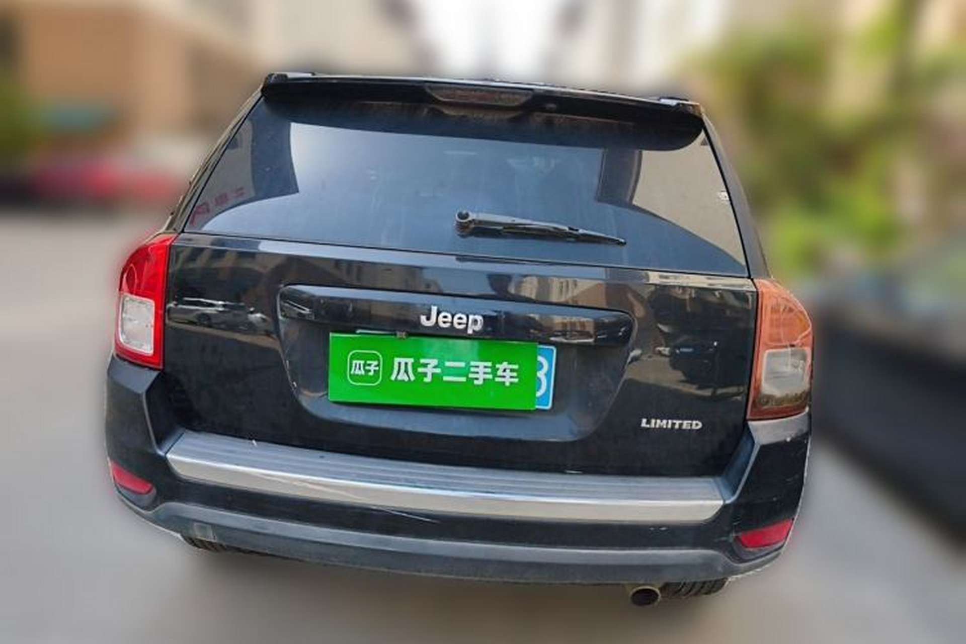 Used Jeep Compass 2012 2.0L two-wheel drive luxury version Rear