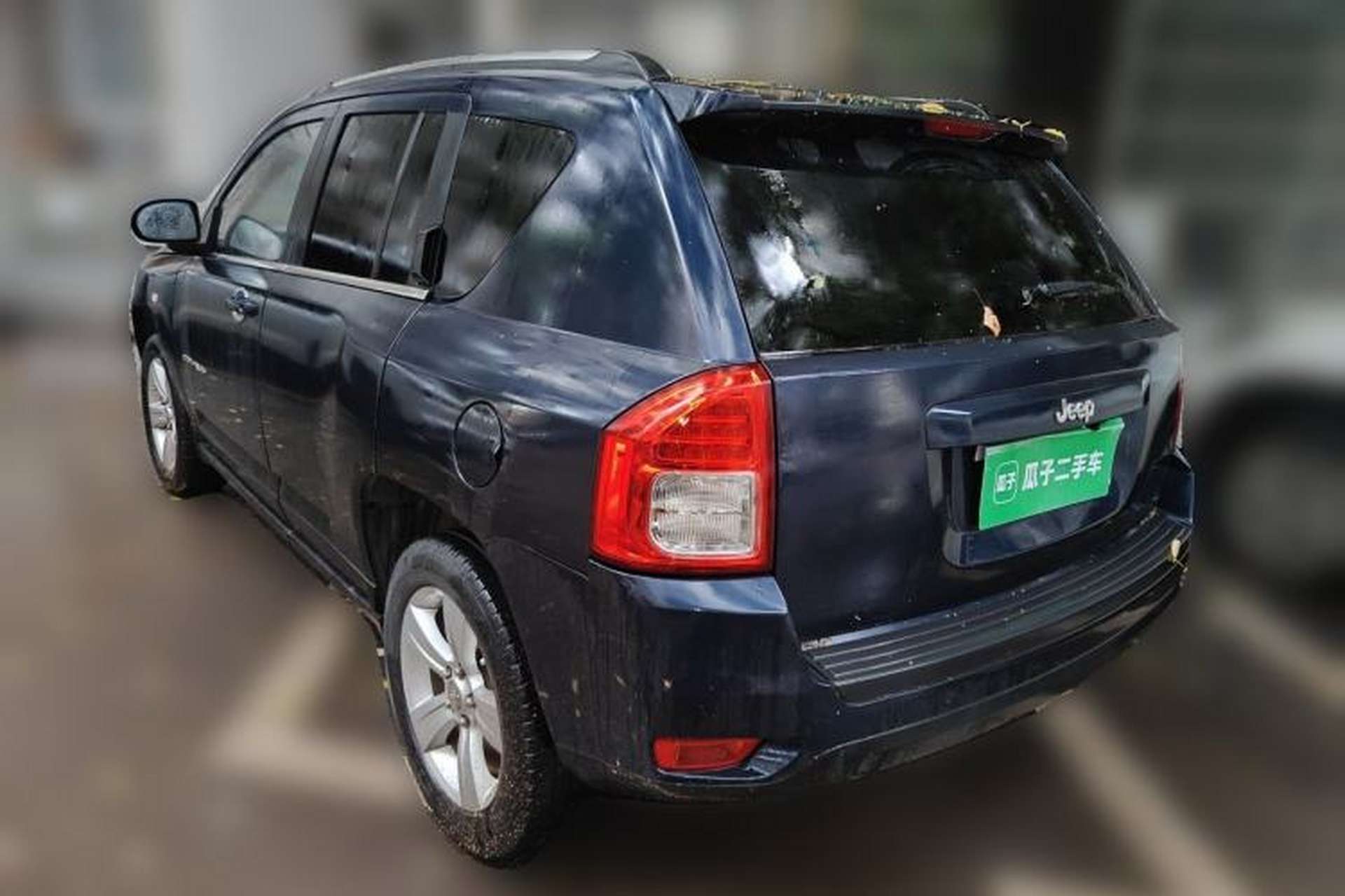 Used Jeep Compass 2012 2.4L four-wheel-drive sport version Rear Left 45 Deg