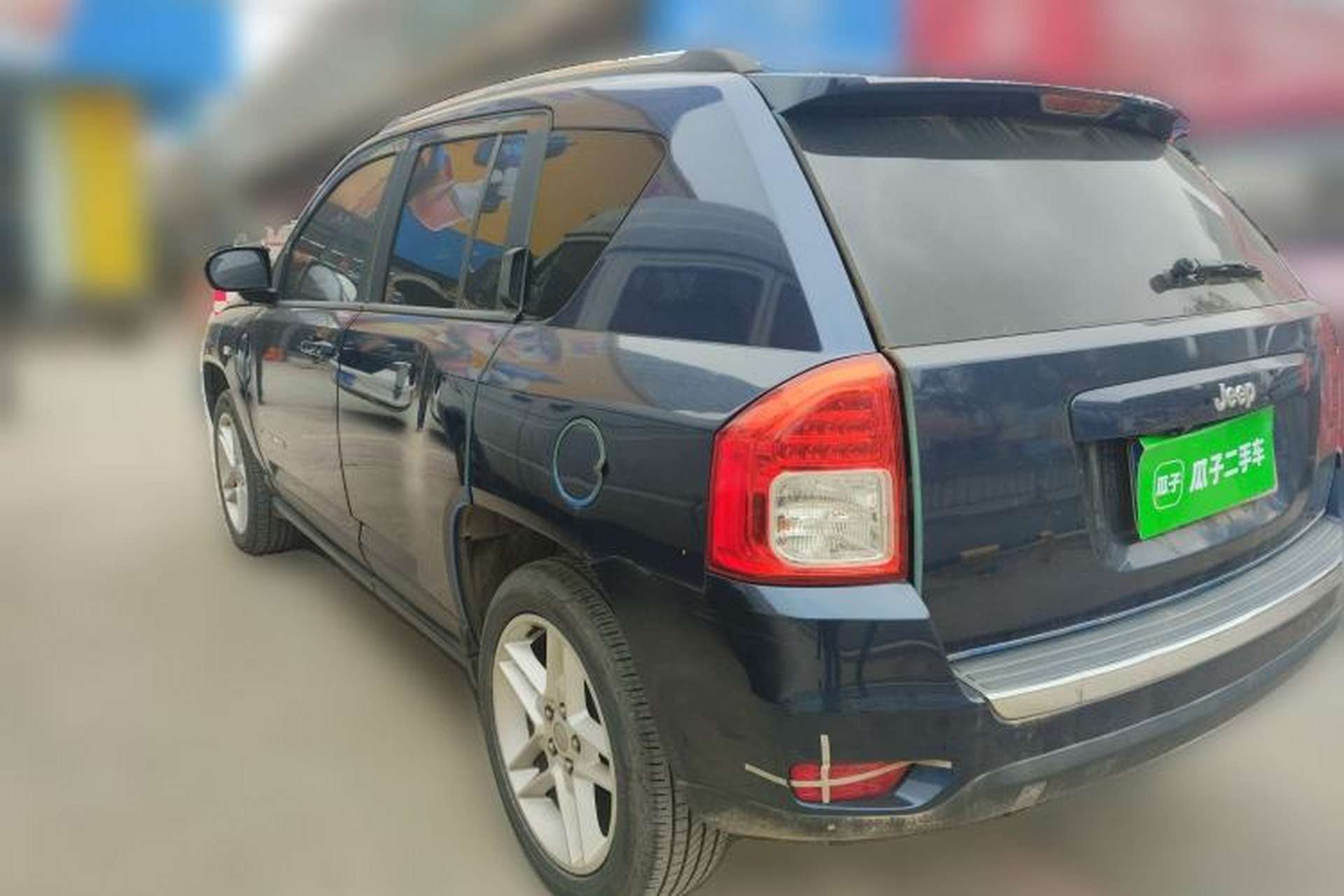 Used Jeep Compass 2012 2.4L four-wheel drive luxury version Rear Left 45 Deg