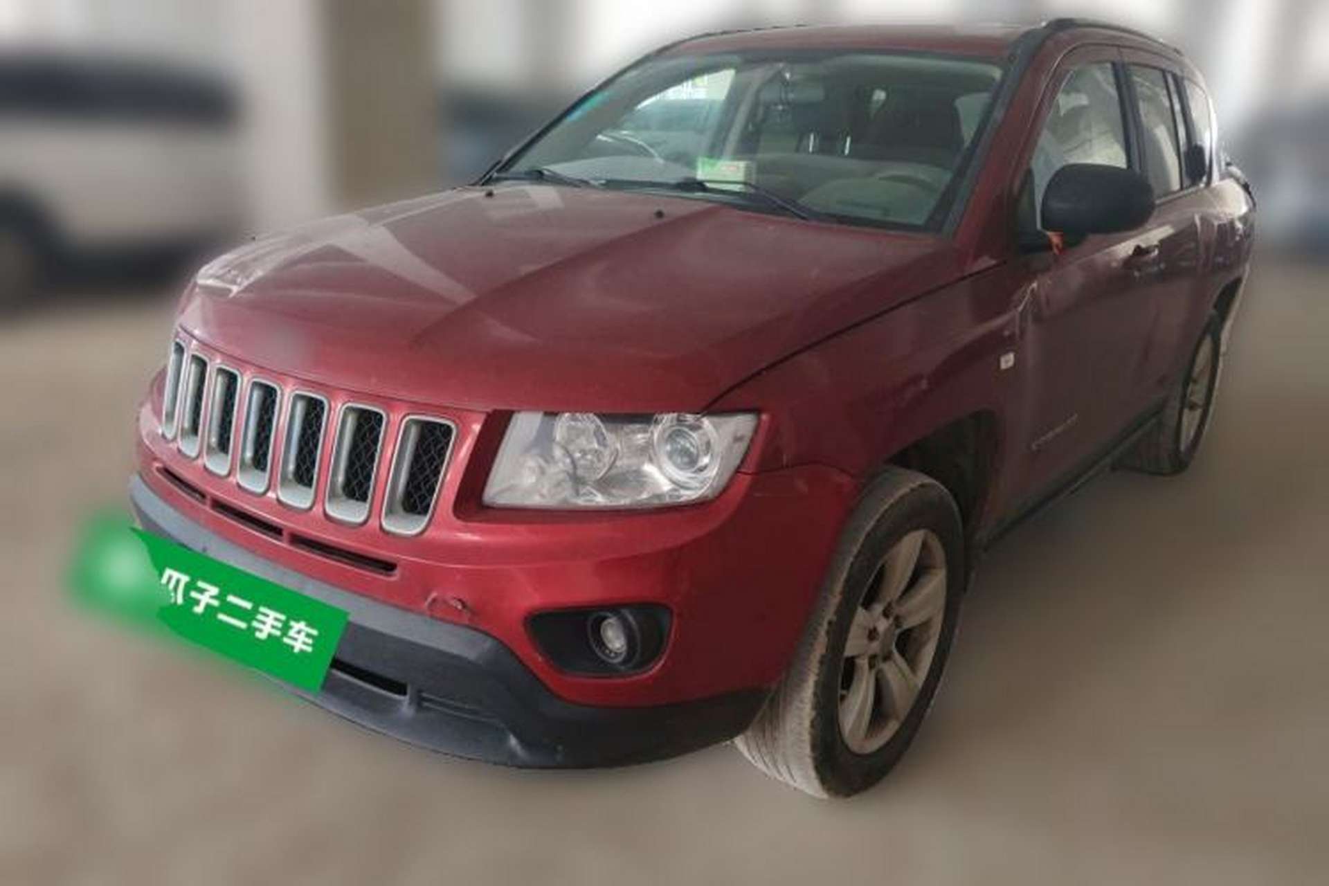 Used Jeep Compass 2012 2.0L two-wheel drive sport version Front Left 45 Deg