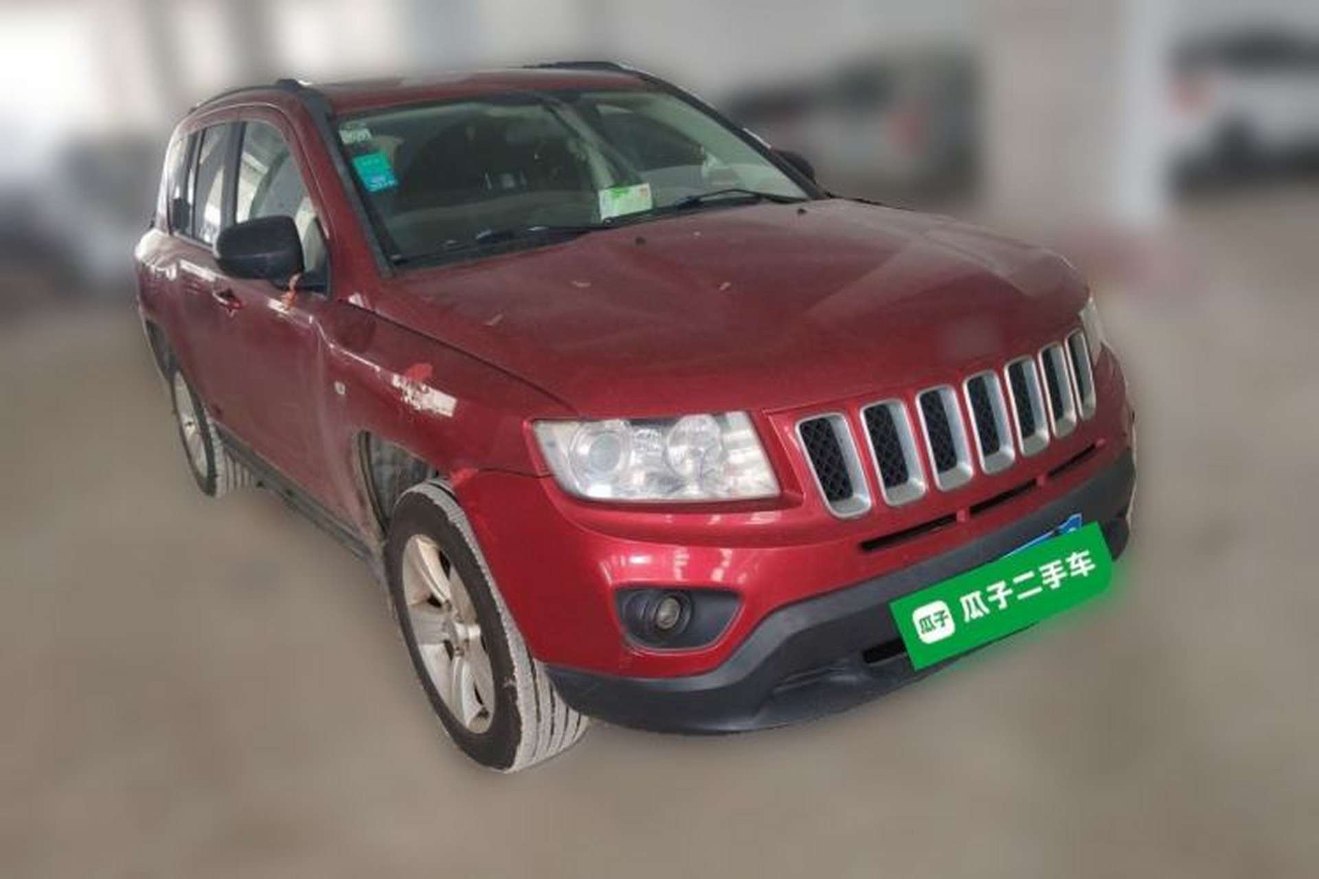 Used Jeep Compass 2012 2.0L two-wheel drive sport version Front Right 45 Deg