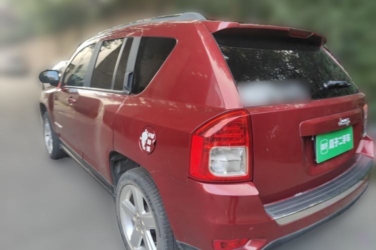 Used Jeep Compass 2012 2.0L two-wheel drive luxury version Rear Left 45 Deg