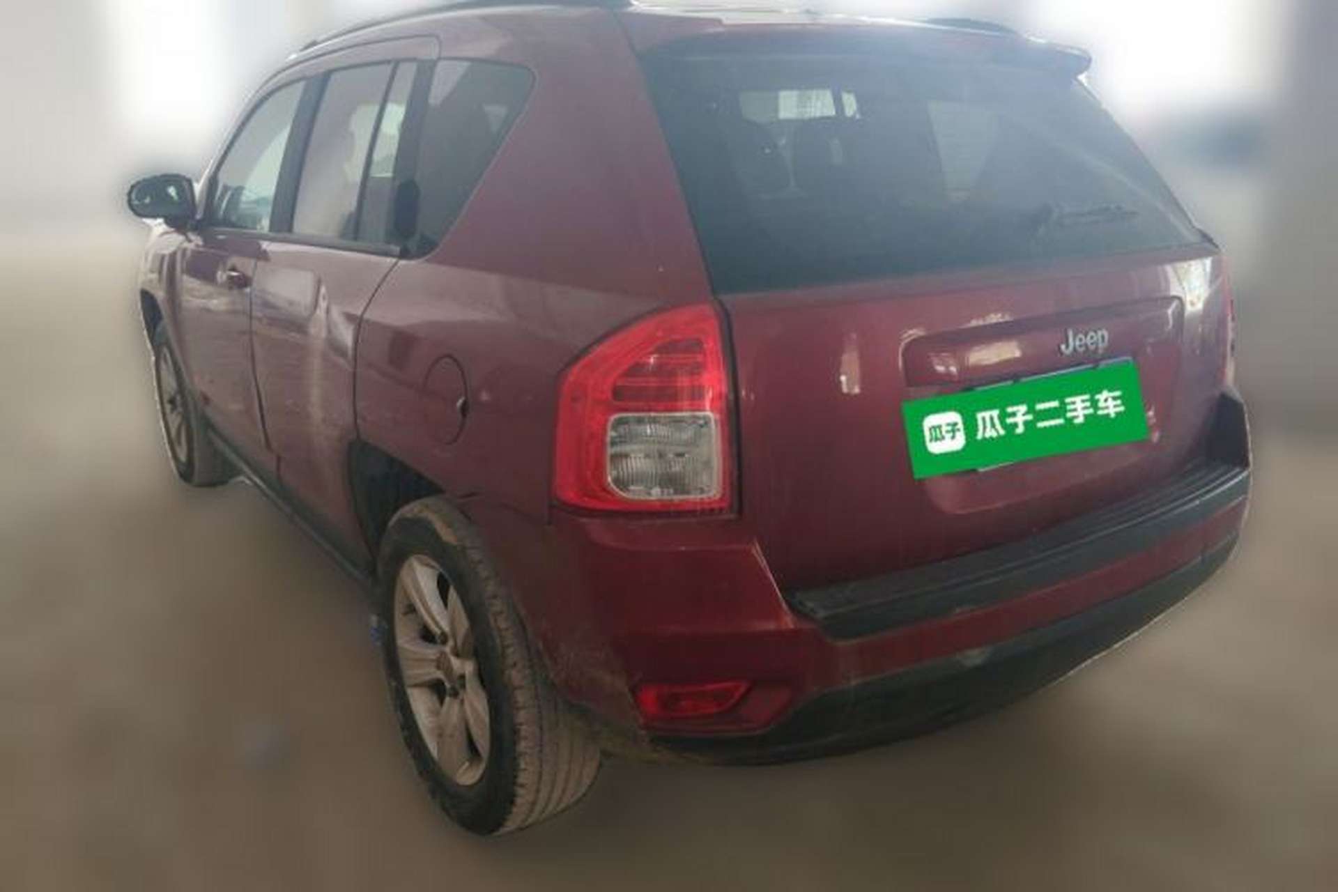 Used Jeep Compass 2012 2.0L two-wheel drive sport version Rear Left 45 Deg